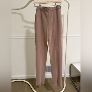 Babaton Taupe Trousers